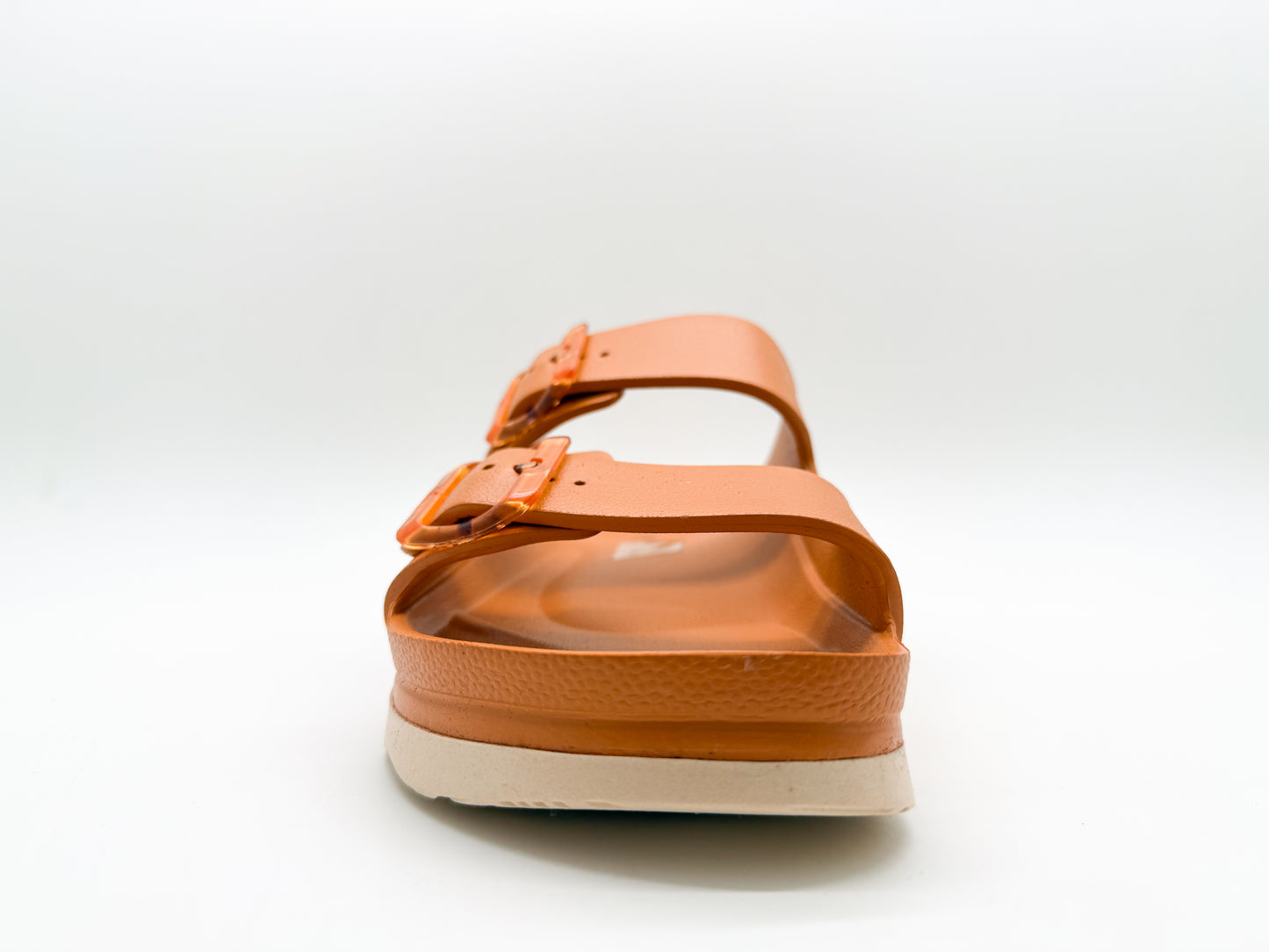thies 1856 ® Ecofoam Double Sandal vegan bitter orange