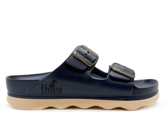 thies 1856 ® Ecofoam Double Sandal vegan midnight blue