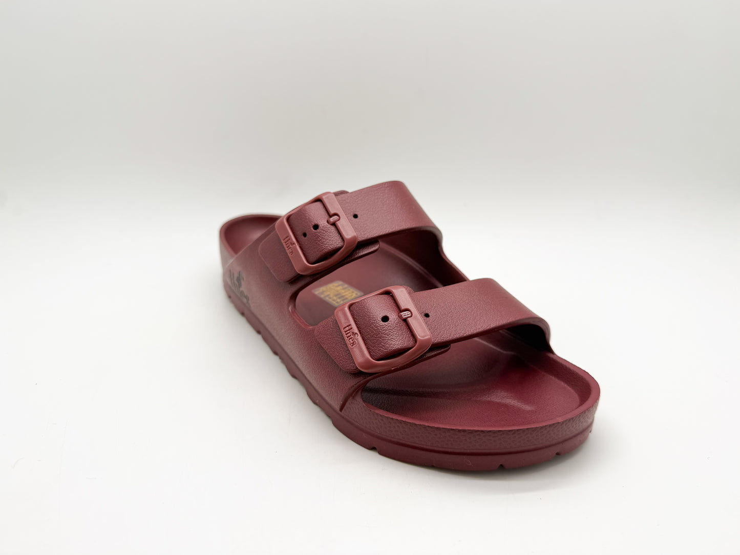thies 1856 ® Ecofoam Sandal vegan bordeaux
