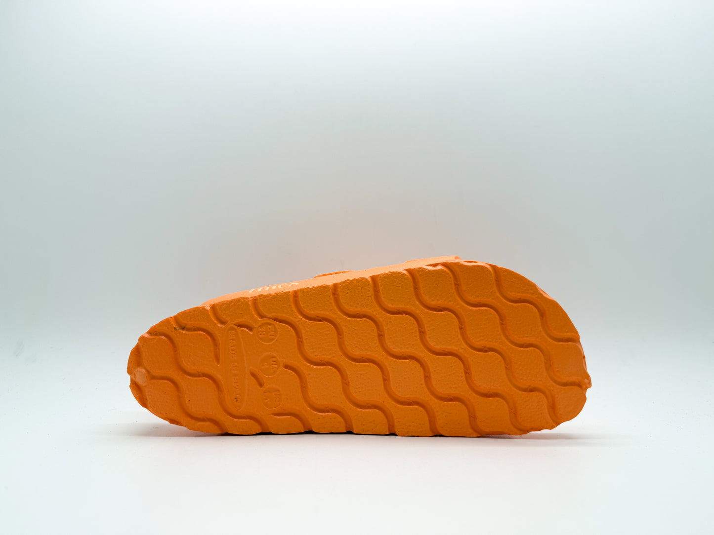 thies 1856 ® Ecofoam Sandal vegan orange juice