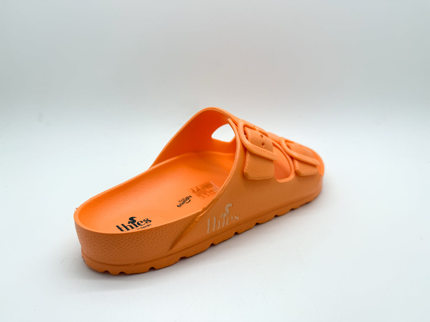 thies 1856 ® Ecofoam Sandal vegan orange juice