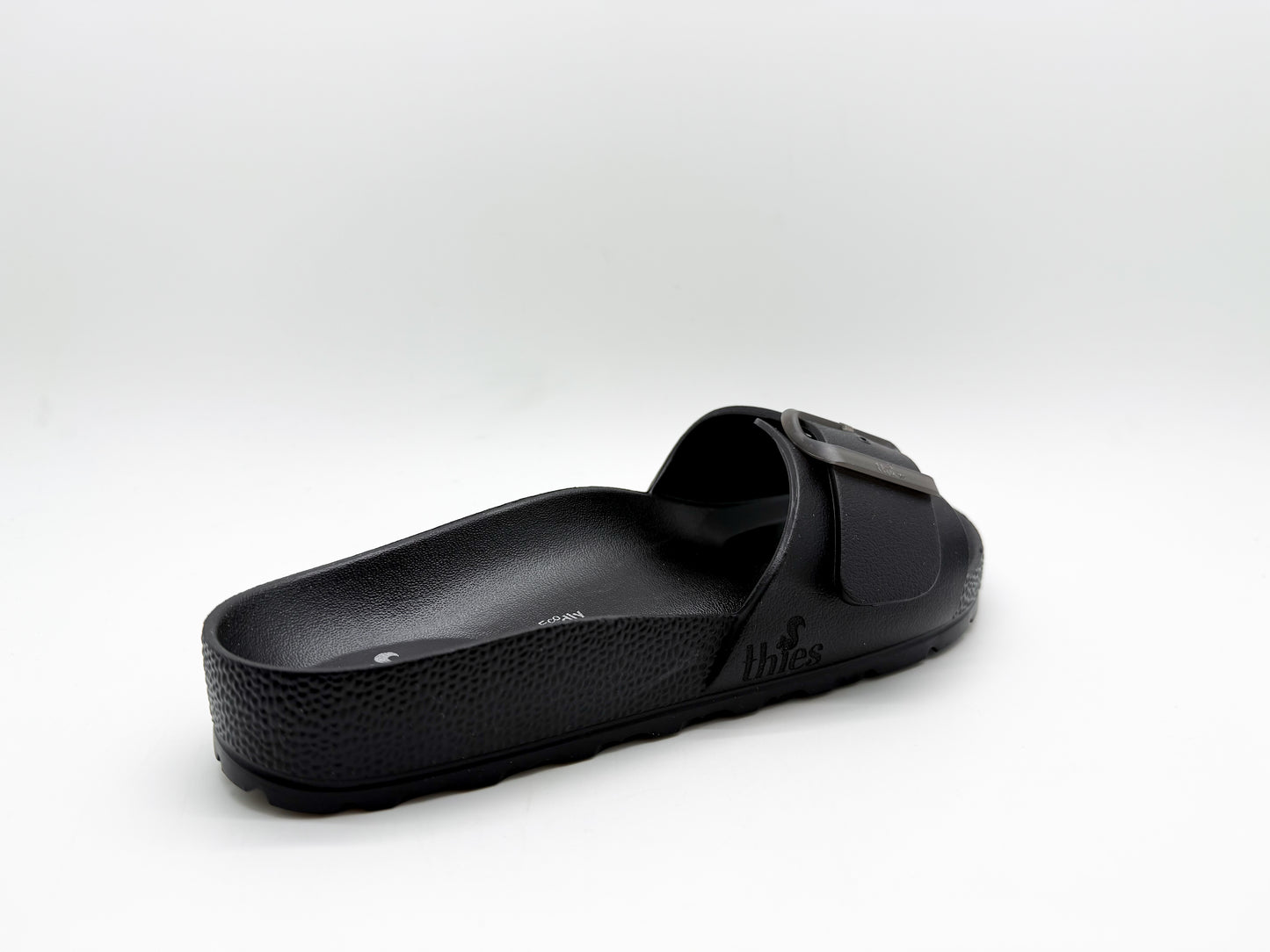 thies 1856 ® Ecofoam Strap Sandal vegan black