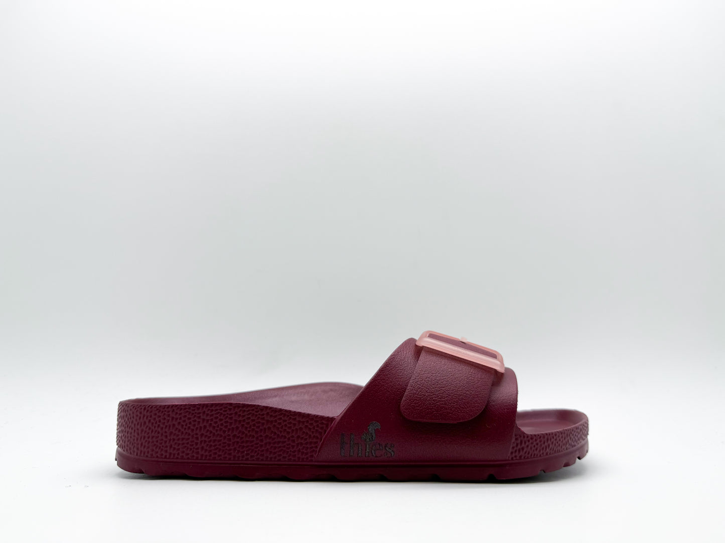 thies 1856 ® Ecofoam Strap Sandal vegan bordeaux