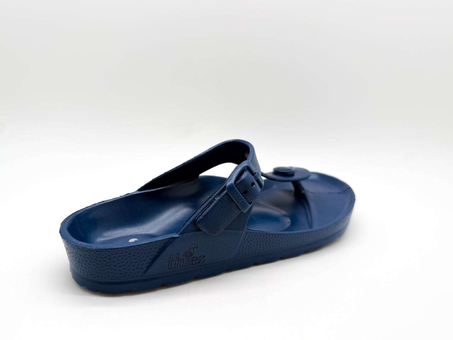 thies 1856 ® Ecofoam Thong Sandal vegan navy