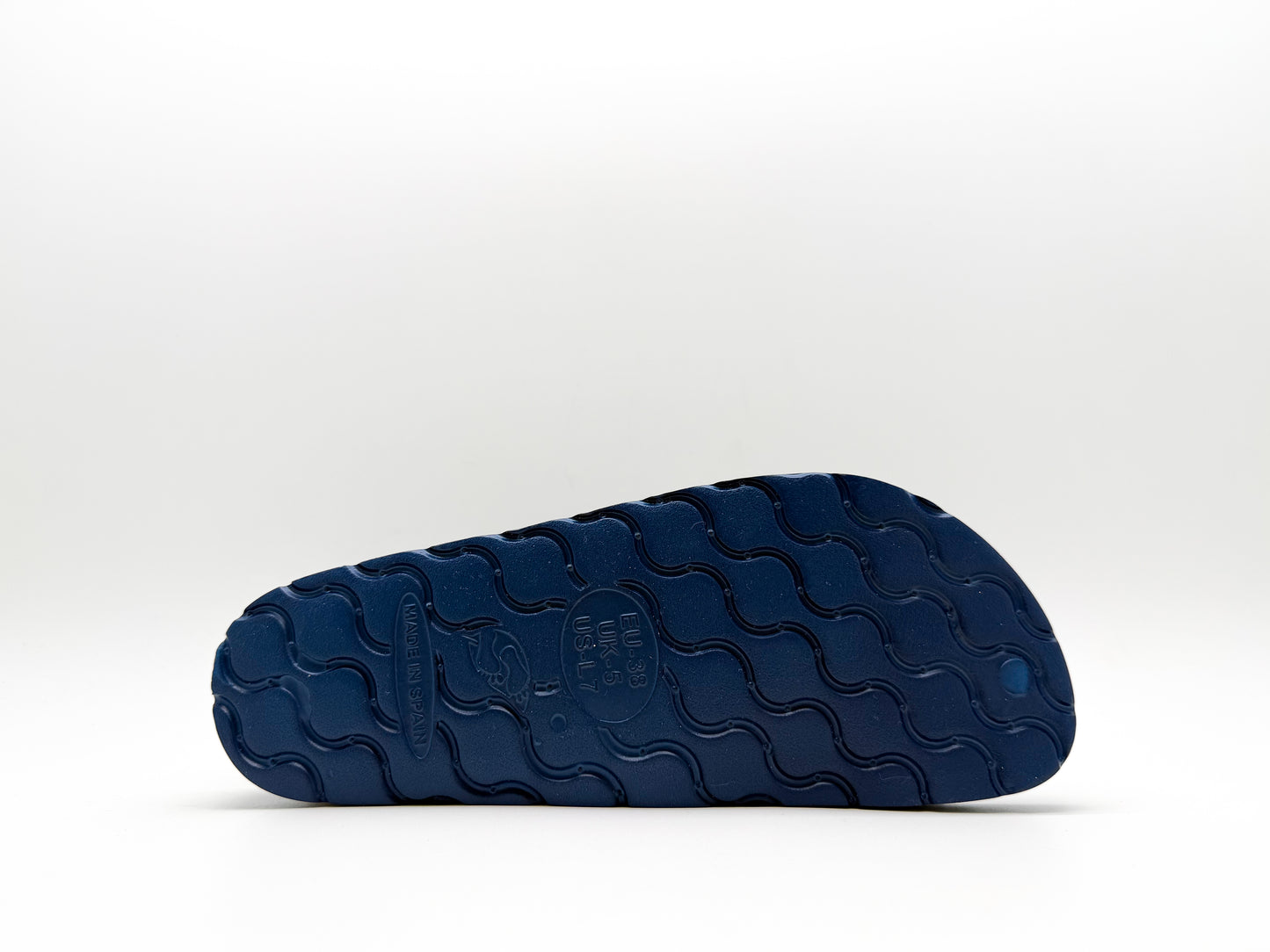 thies 1856 ® Ecofoam Thong Sandal vegan navy