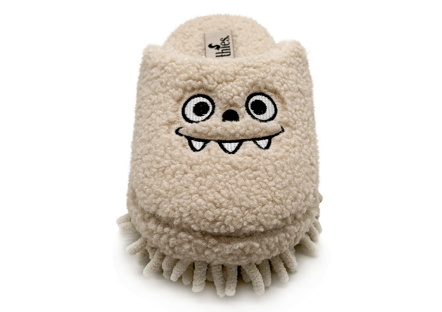 thies 1856 ® Eco Monstimop Teddy Slipper off white vegan