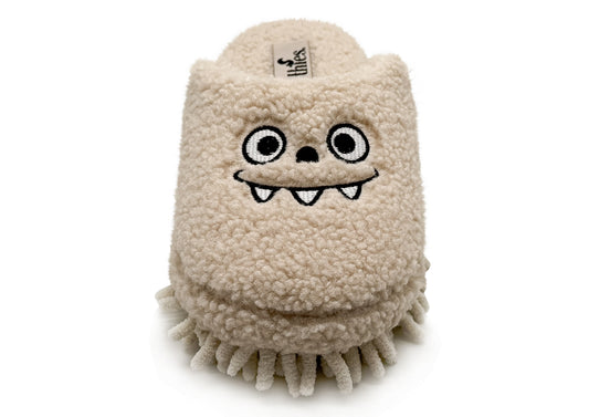 thies 1856 ® Eco Monstimop Teddy Slipper off white vegan