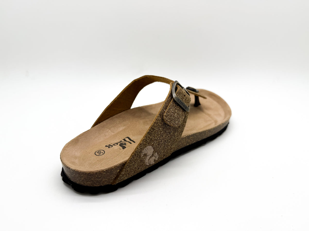 thies 1856 ® Eco Palm Thong Sandal natural palm