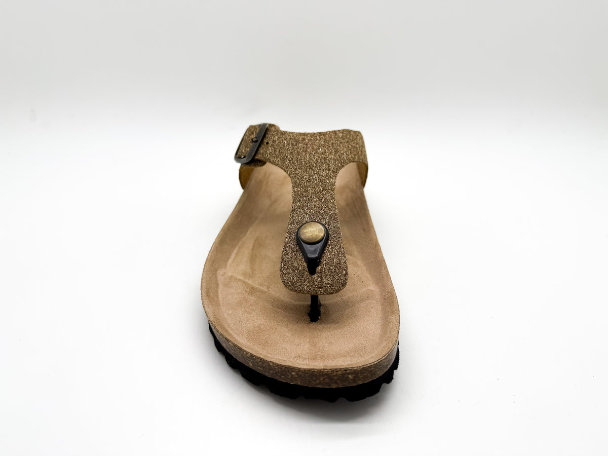 thies 1856 ® Eco Palm Thong Sandal natural palm