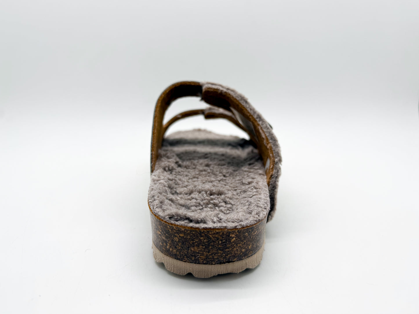 thies 1856 ® Eco Teddy Mixed Sandal vegan stone teddy