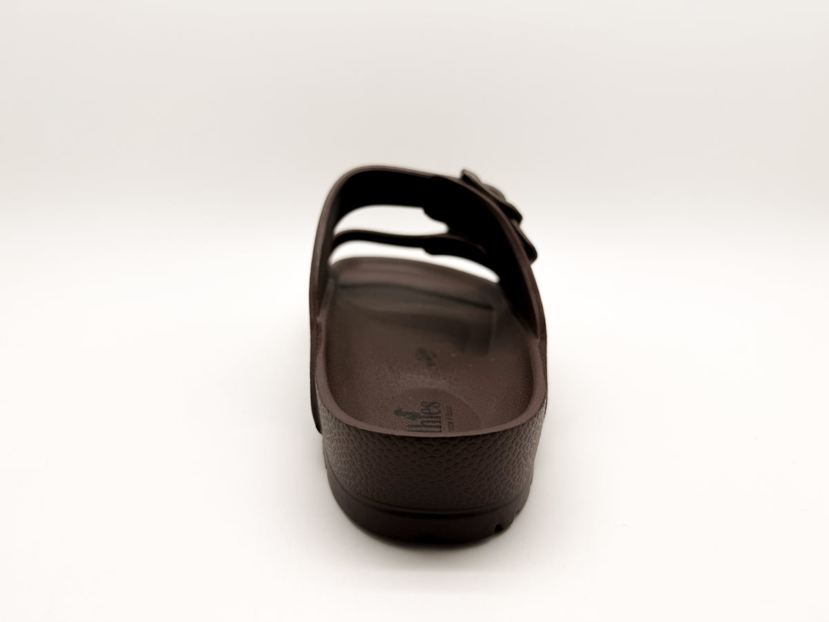 thies 1856 ® Efoam Sandal vegan espresso