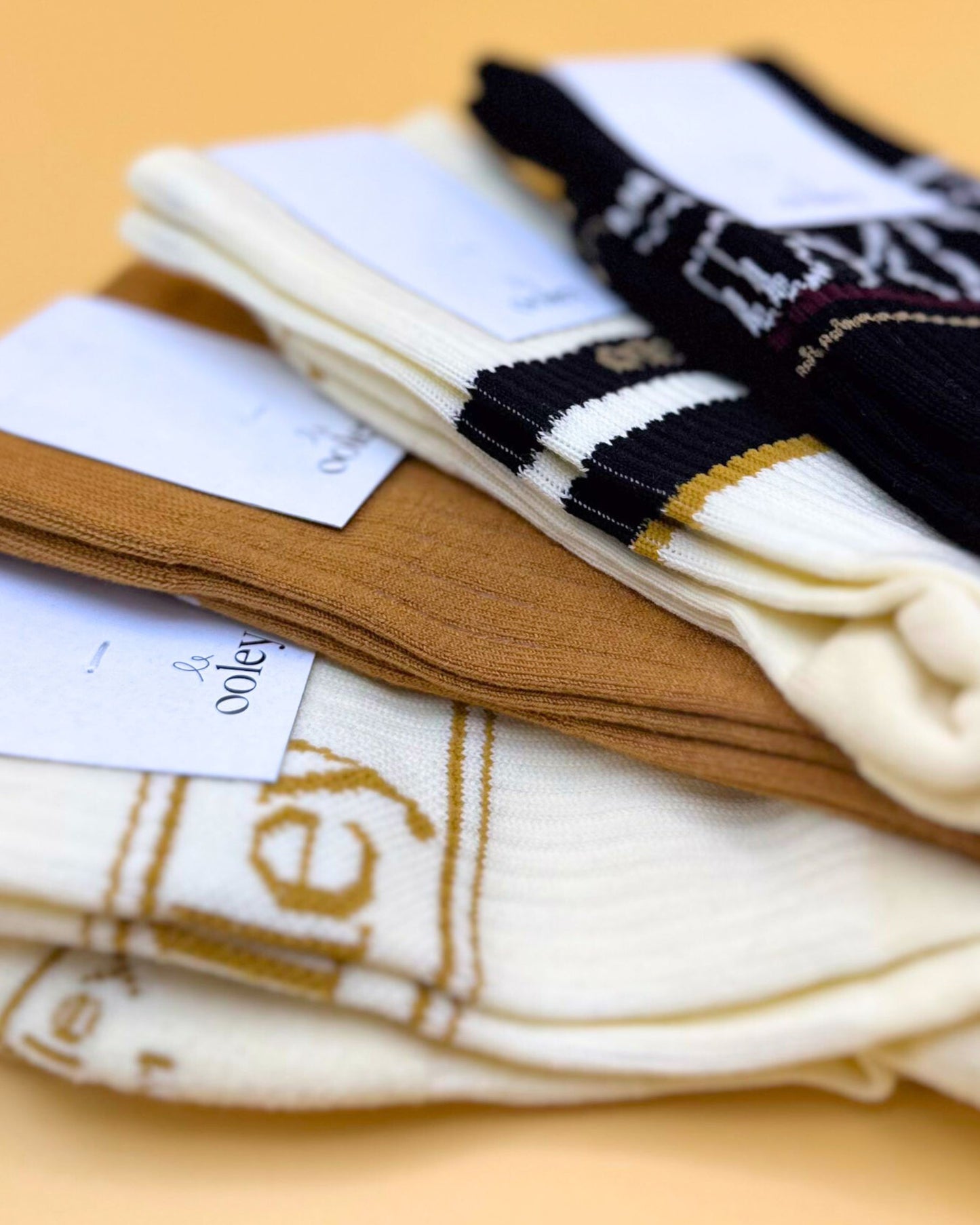 Ooley Tennis socks - Sand
