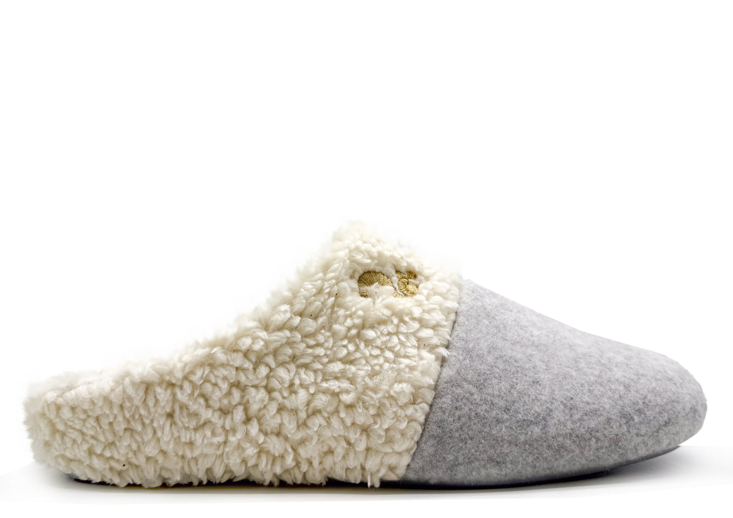 thies 1856 ® Organic Teddy Mix Slipper grey