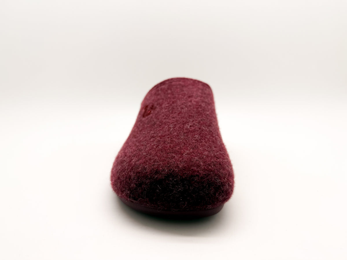 thies 1856 ® Recycled PET Slipper vegan burgundy