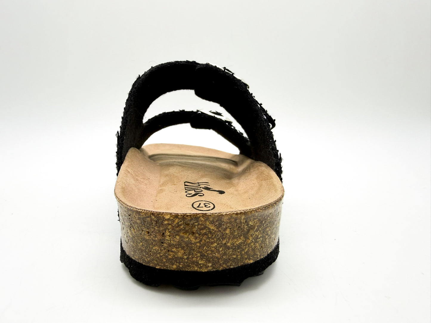 thies 1856 ® Rec Sparkle Sandal black strass