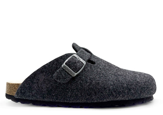thies 1856 ® Recycled Wool Clog dark grey