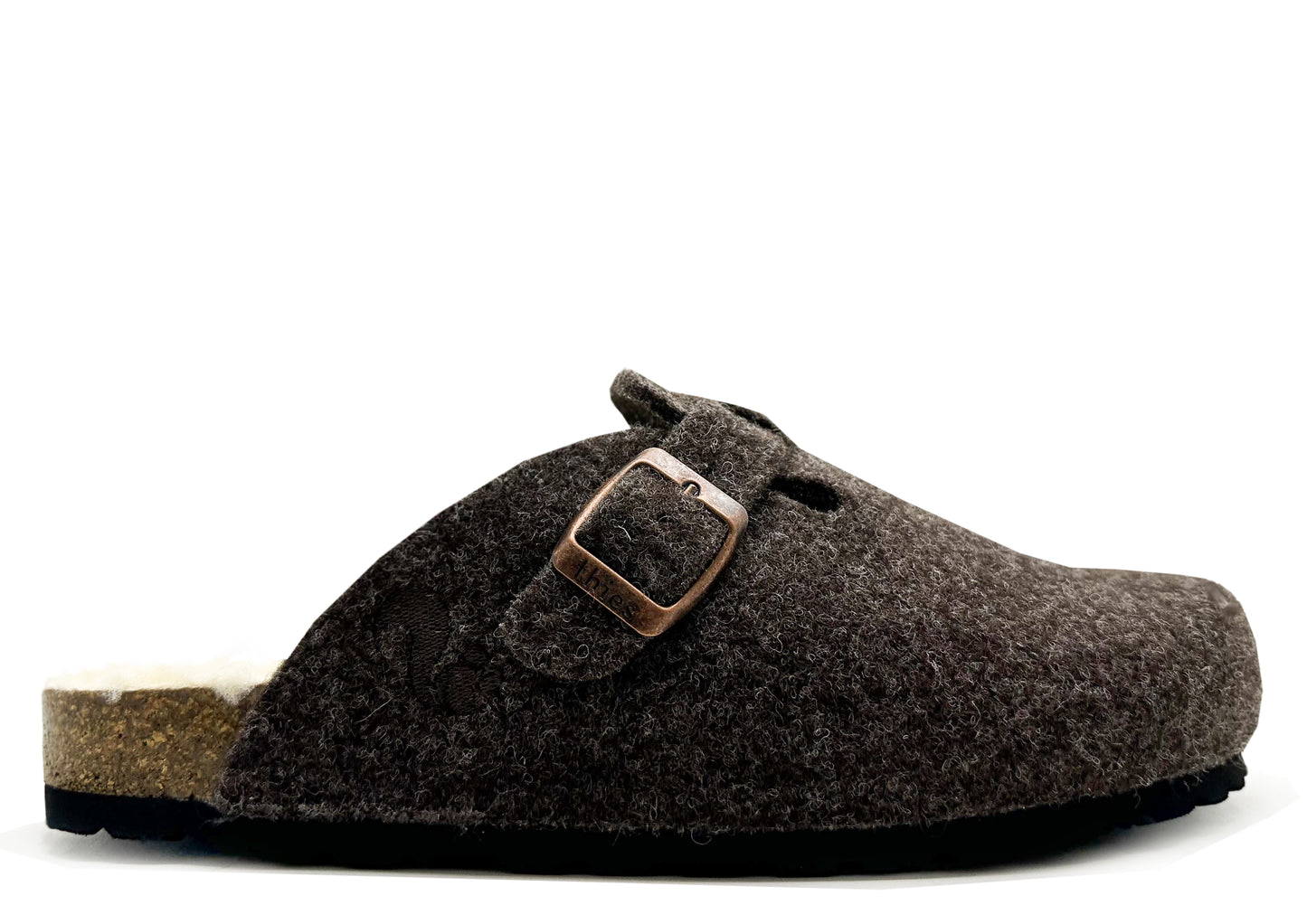 thies 1856 ® Recycled Wool Clog marron (W/M/X)