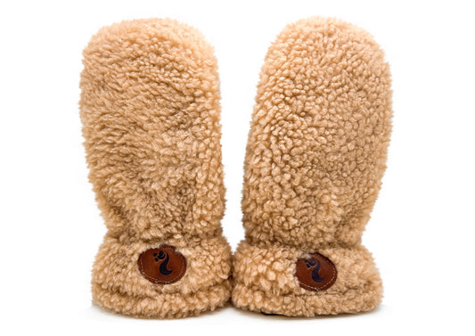 thies 1856 ® Sheepskin Gloves / Mittens beige (W/M/X)