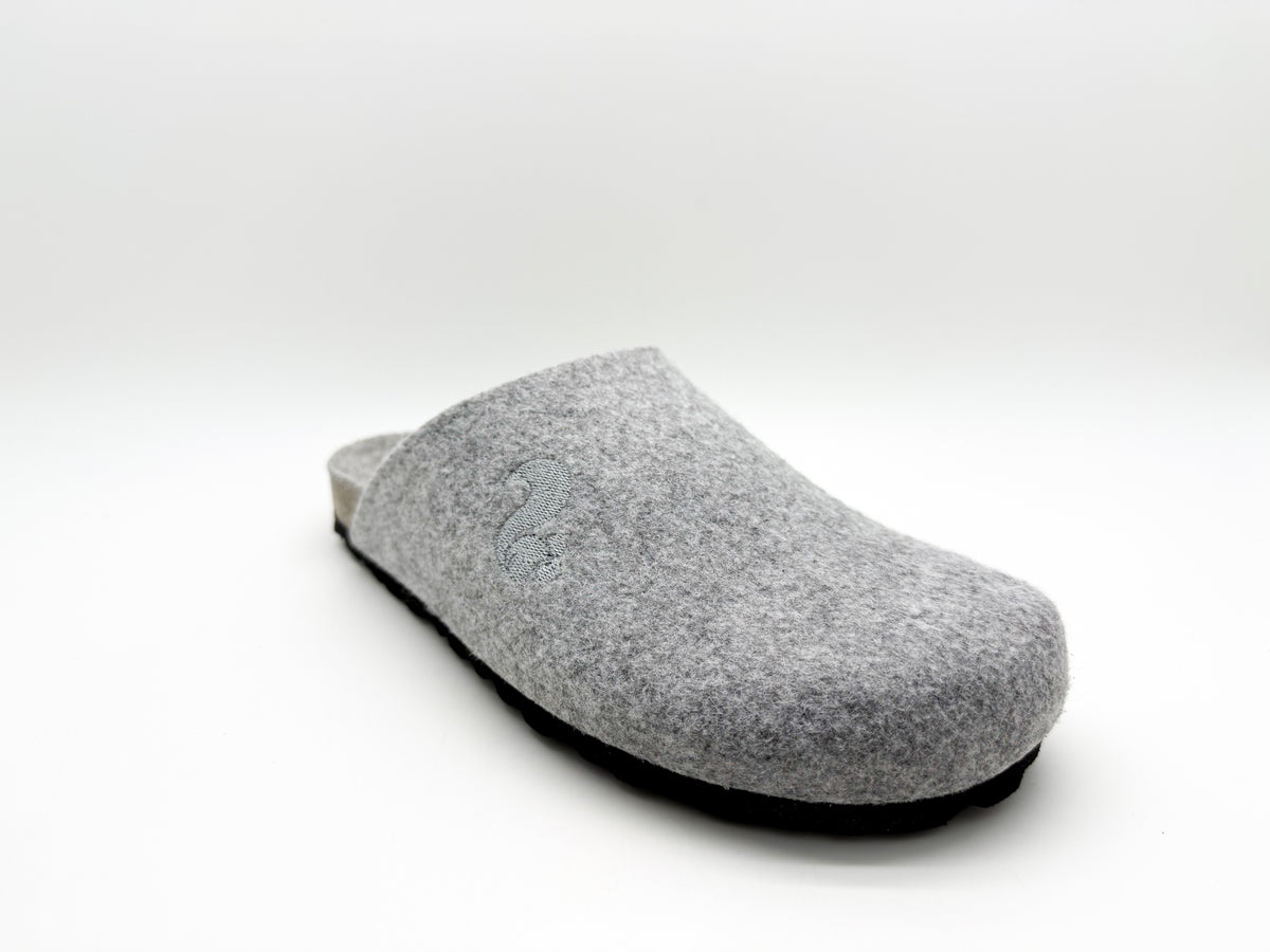 thies 1856 ® Recycled PET Bio Clog vegan light grey