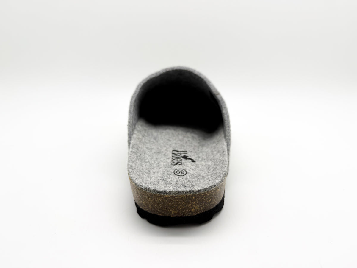 thies 1856 ® Recycled PET Bio Clog vegan light grey