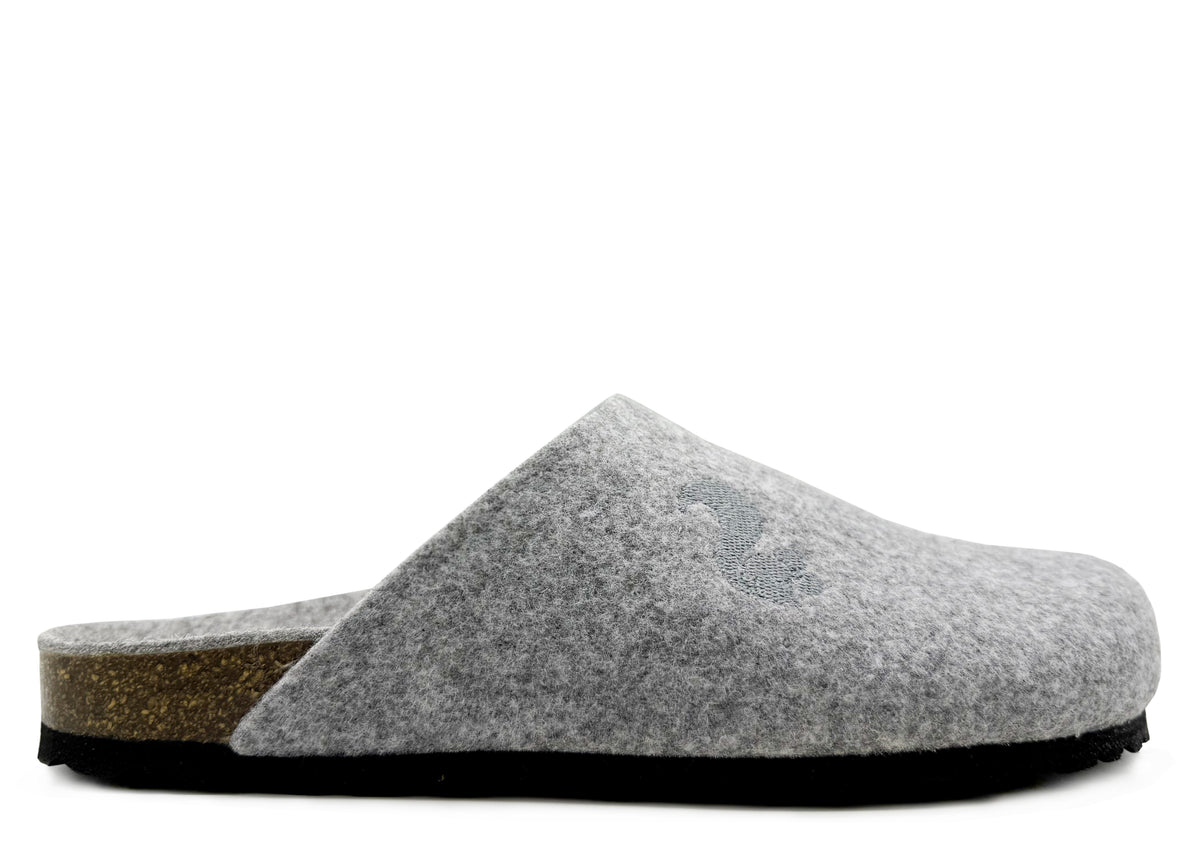 thies 1856 ® Recycled PET Bio Clog vegan light grey