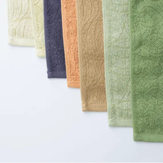 thies 1856 ® x Fukuroya Shizuku Handkerchief Pocket Towel natural dyed white onion