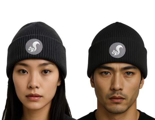 thies vegan Recycled Beanie dark grey