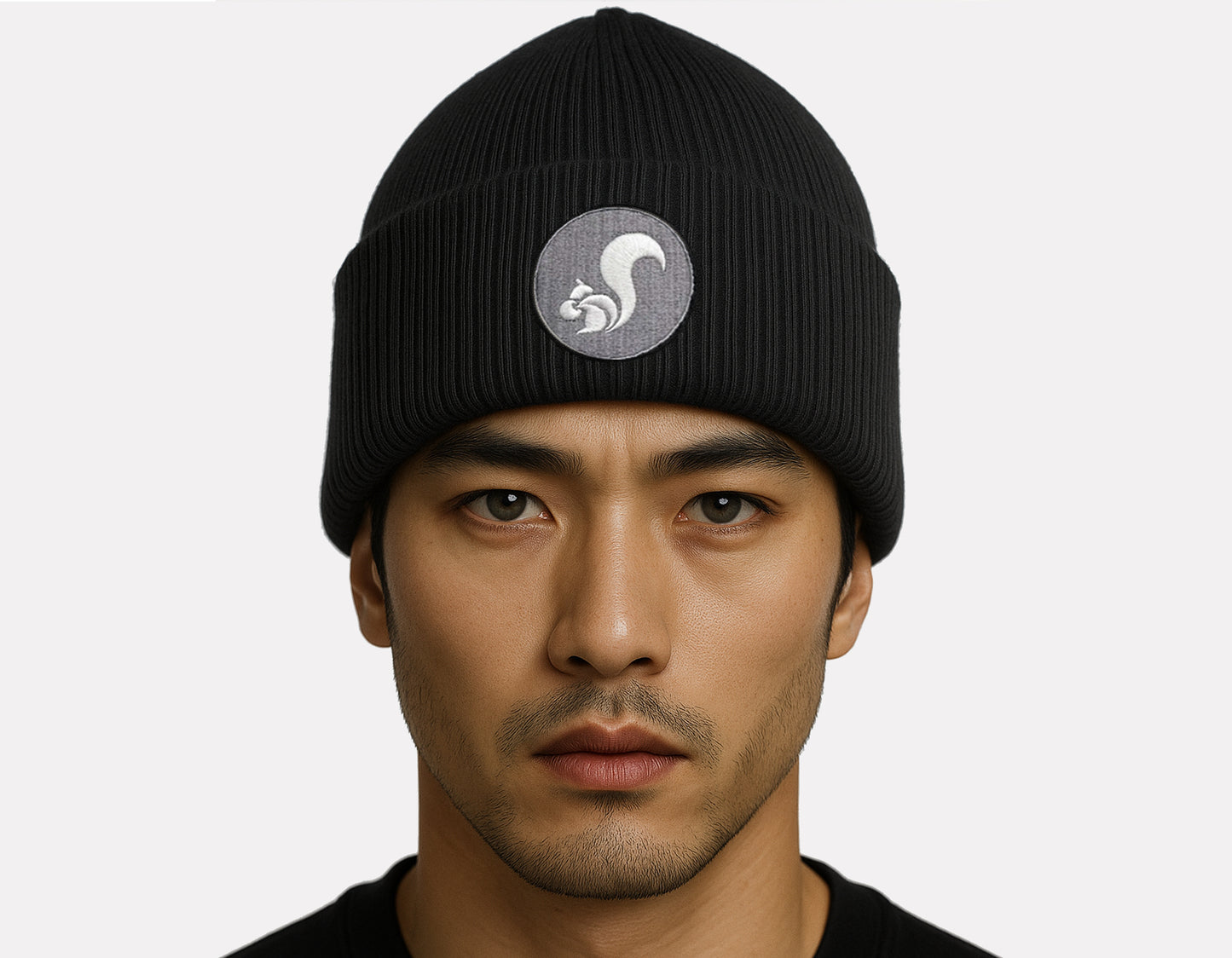 deze vegan Recycled Beanie donkergrijs (W/M/X)