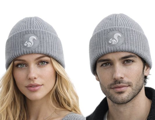 thies vegan Recycled Beanie light grey