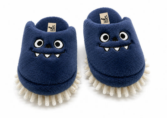 thies 1856 ® Eco Monstimop Slipper navy vegan