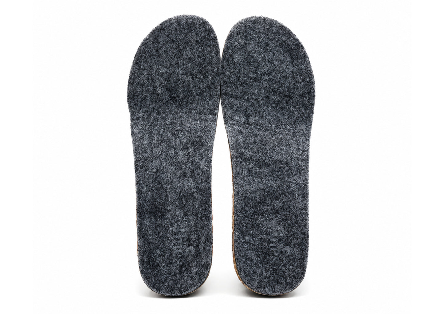 thies 1856 ® Recycled PET Slipper Insoles / Innensohlen vegan grey / black