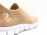 thies ® PET Sneaker camel | vegan aus recycelten Flaschen