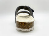 thies 1856 ® Recycled Plush PET Bio Sandal vegan dark grey (W/X)