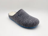 thies 1856 ® Recycled Wool Slippers grey blue (W)