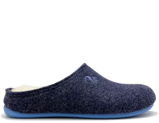 thies 1856 ® Recycled Wool Slippers dark navy blue (W)