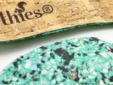 thies ® Reflexrunner emerald | vegan aus recyceltem PET (W/X)