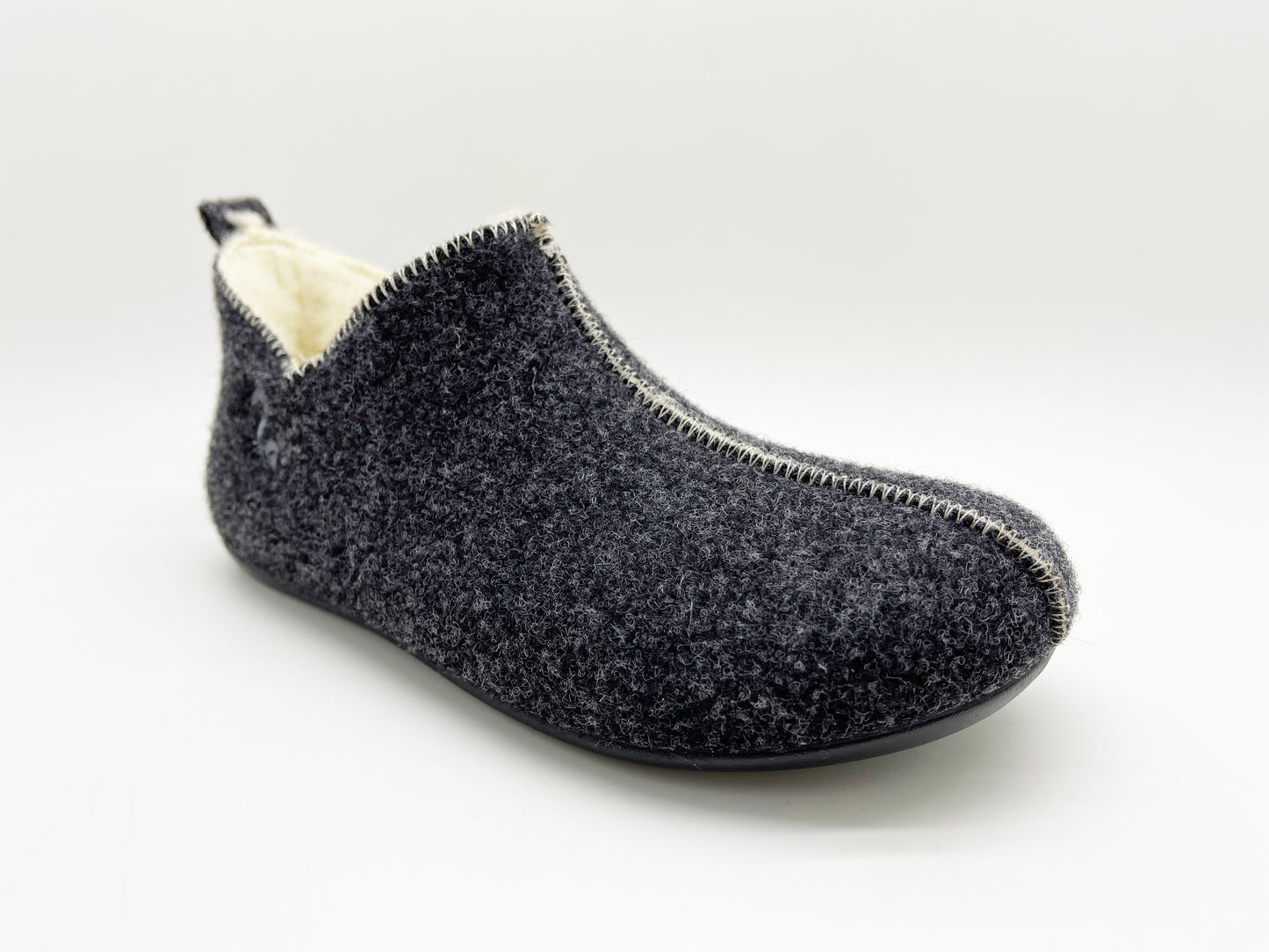 thies 1856 ® Slipper Boots anthracite with Eco Wool (W)