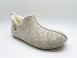 thies 1856 ® Slipper Boots beige with Eco Wool (W)