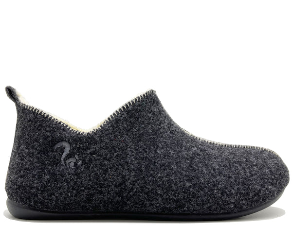 thies 1856 ® Slipper Boots anthracite with Eco Wool (W)