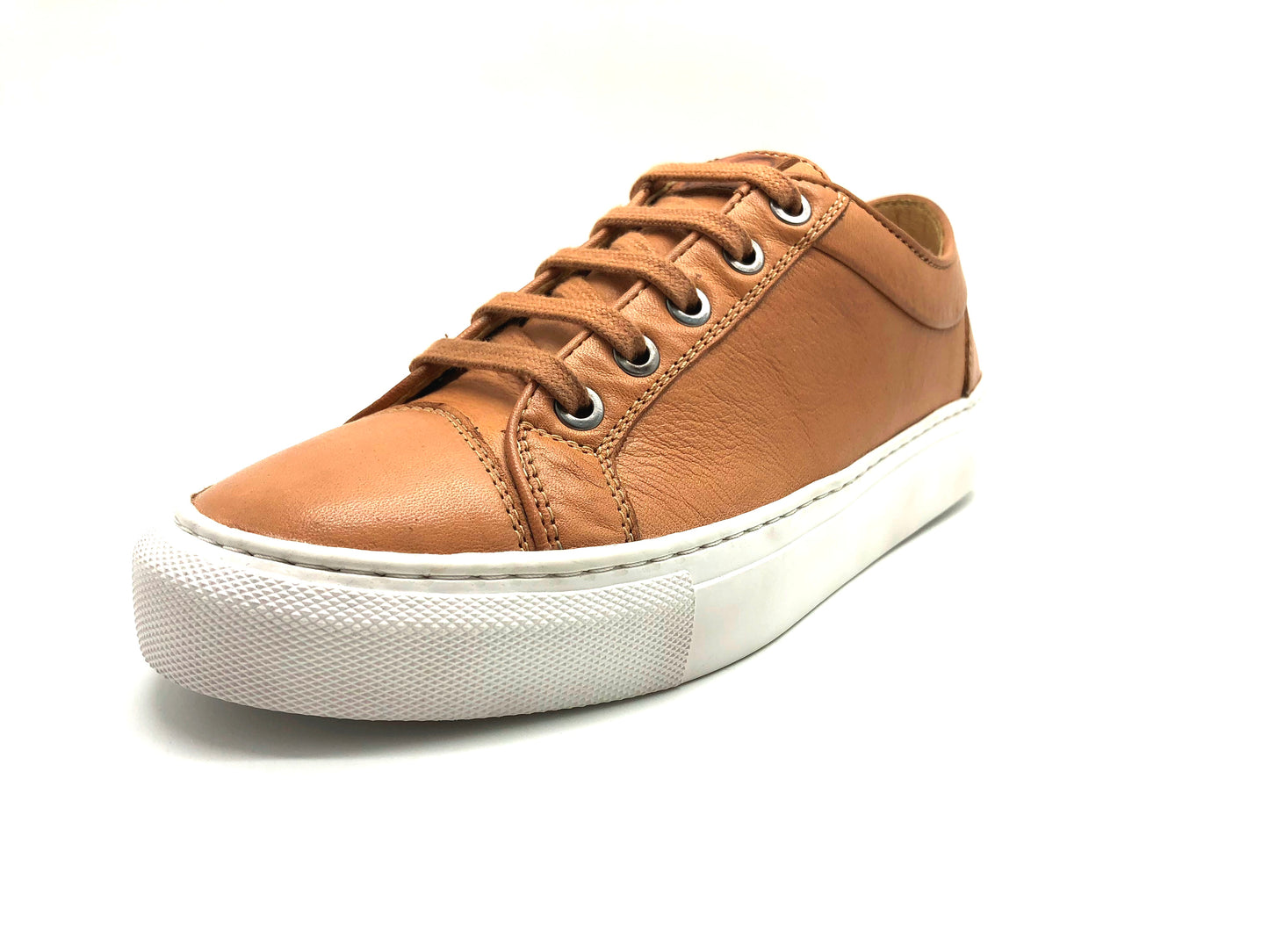 thies ® Olivenleder ® Sneakers biscotto (W)